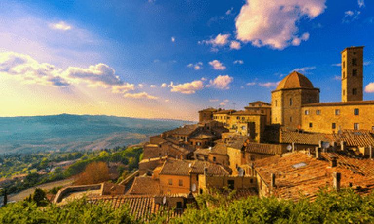 Tuscany Hillside Village and Countryside
