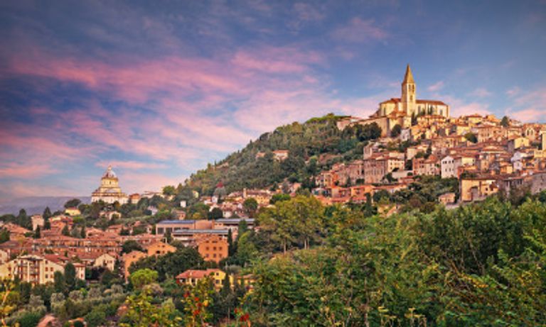 Perguia Hillside Sunset View