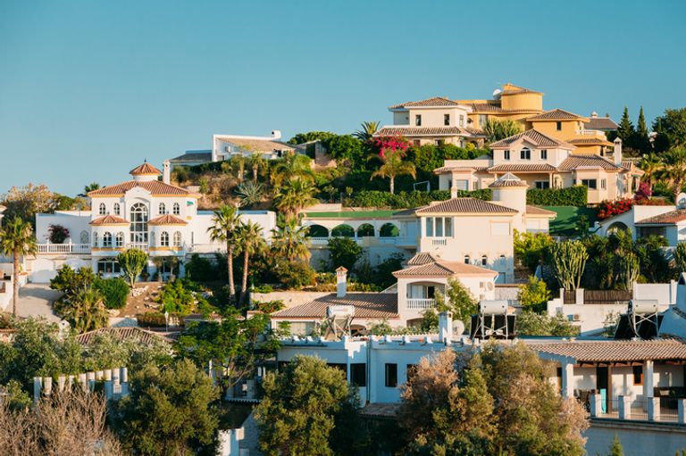 Whitewashed houses Mijas village