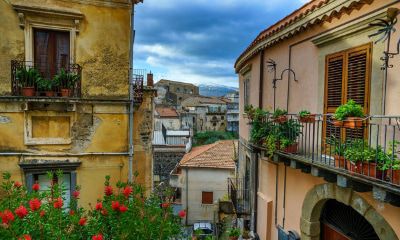 Castiglione Di Sicilia buildings and Sicilian archicecture