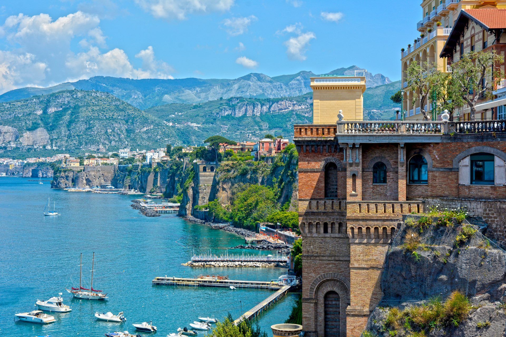 Sorrento coastline
