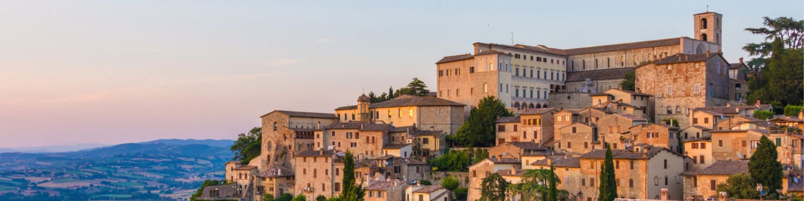 Hillside village in Umbria