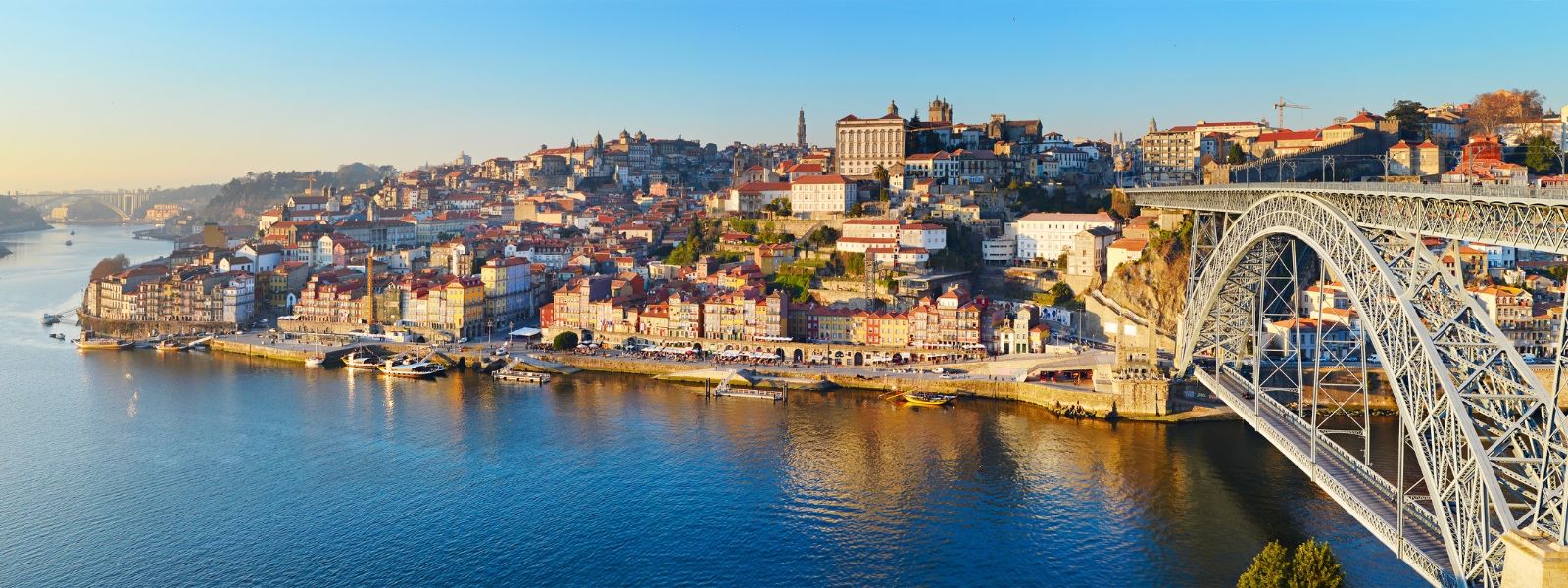 Panoramic view of Porto