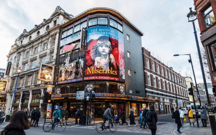 les miserables London theatre