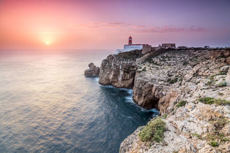 View of lighthouse, Sagres