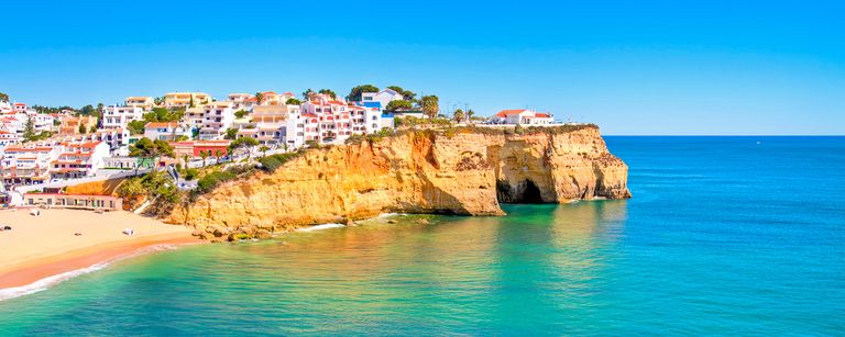 Beach in Carvoeiro, Algarve