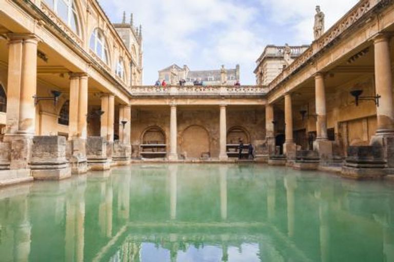 Roman spa in Bath, England