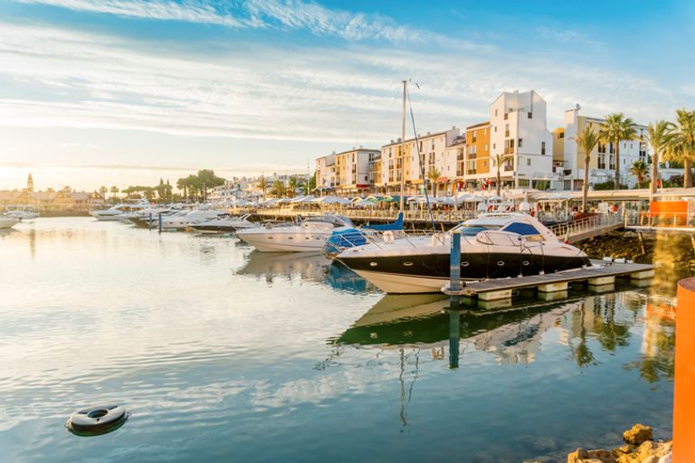 Marina in Vilamoura, Algarve