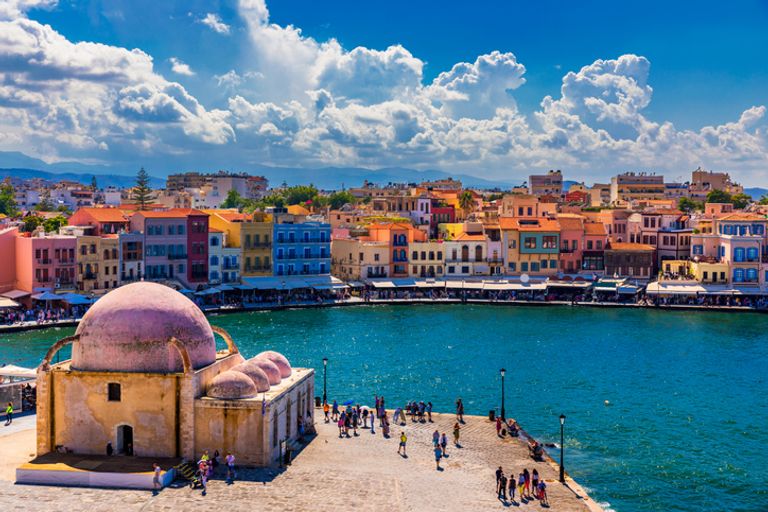 Old port of Chania, Crete