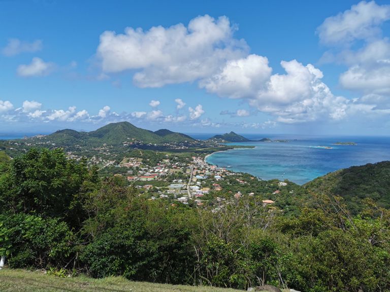 View Of Hillsborough From Belair, Carriacou, Grenada