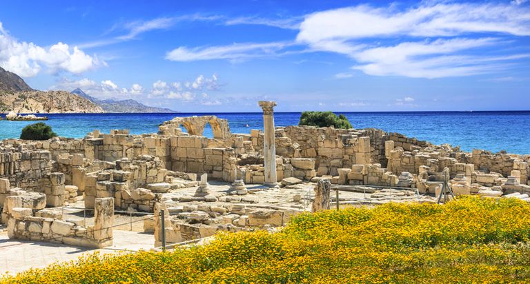 Archaeological site in Paphos