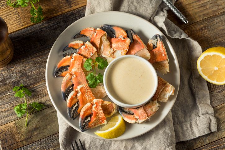 Stone crab - - food to try in Anna Maria Island