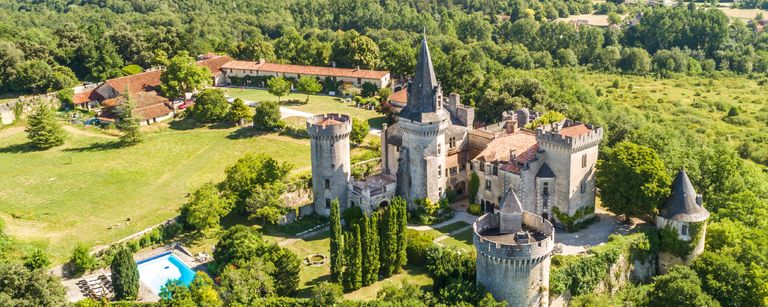 Troubadour Castle from up high